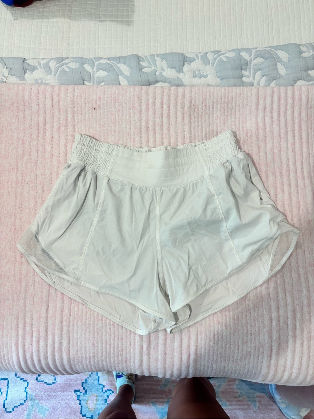lululemon athletica White Women's Running Shorts